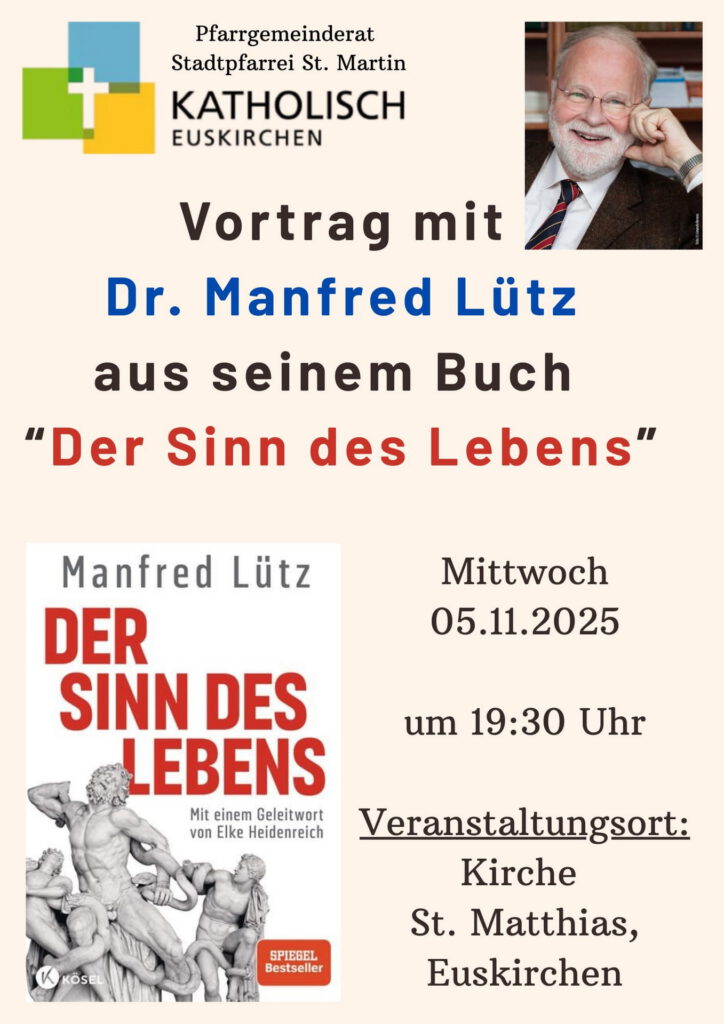Mit diesem Plakat und Flyer wirbt der Pfarrgemeinderat der Stadtpfarrei St. Martin Euskirchen für den nächsten Abend seiner Reihe „Glaubst du noch – oder gehst du schon?“ in der Matthiaskirche in Mechernichs Nachbarstadt Mechernich. Repro: Dr. Hans-Josef Bastian/pp/Agentur ProfiPress