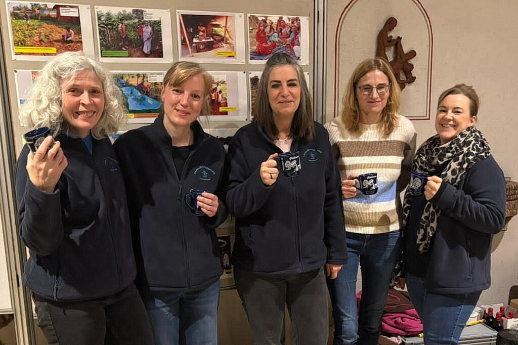 Die Mitglieder des Familienmesskreises (v.l.): Agnes Peters, Sandra Ottersbach, Claudia Simon, Monika Lünebach und Ramona Averbeck. Foto: Privat/pp/Agentur ProfiPress