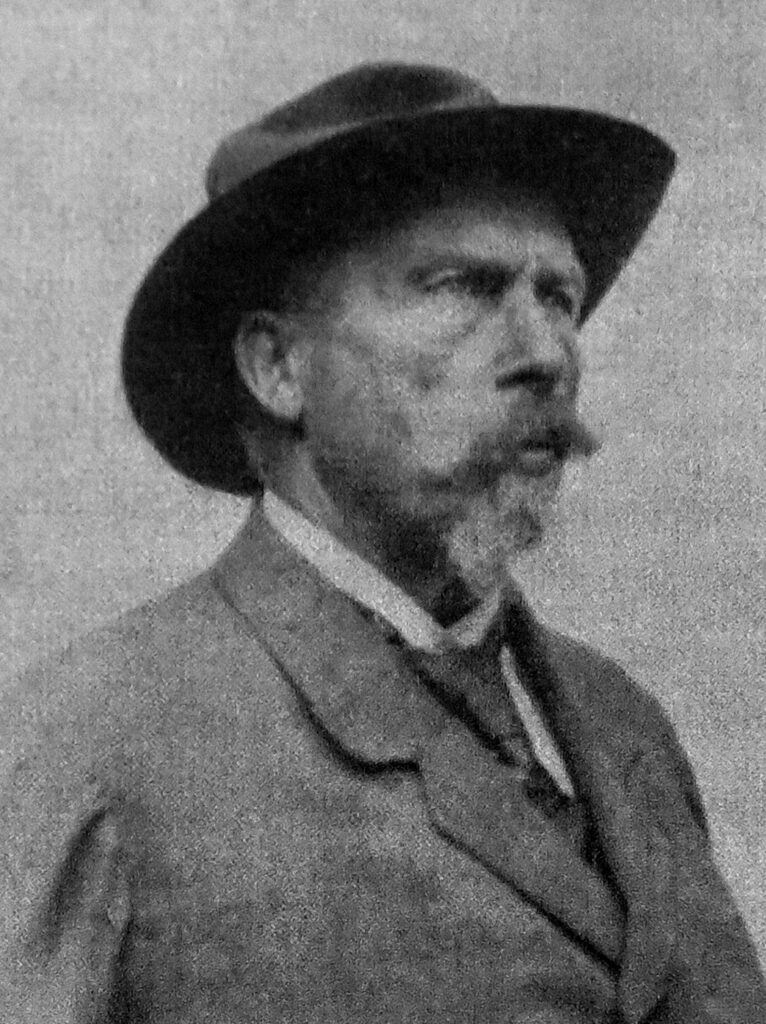 Schmiedemeister Karl-Josef Eschweiler (1857 – 1933), der Erbauer des Lessenicher Kriegsdenkmals, hat einen Bericht hinterlassen, der posthum im Kreisjahrbuch Euskirchen und jetzt im Heimatbuch Lessenich veröffentlicht wurde. Repro: Manfred Lang/pp/Agentur ProfiPress