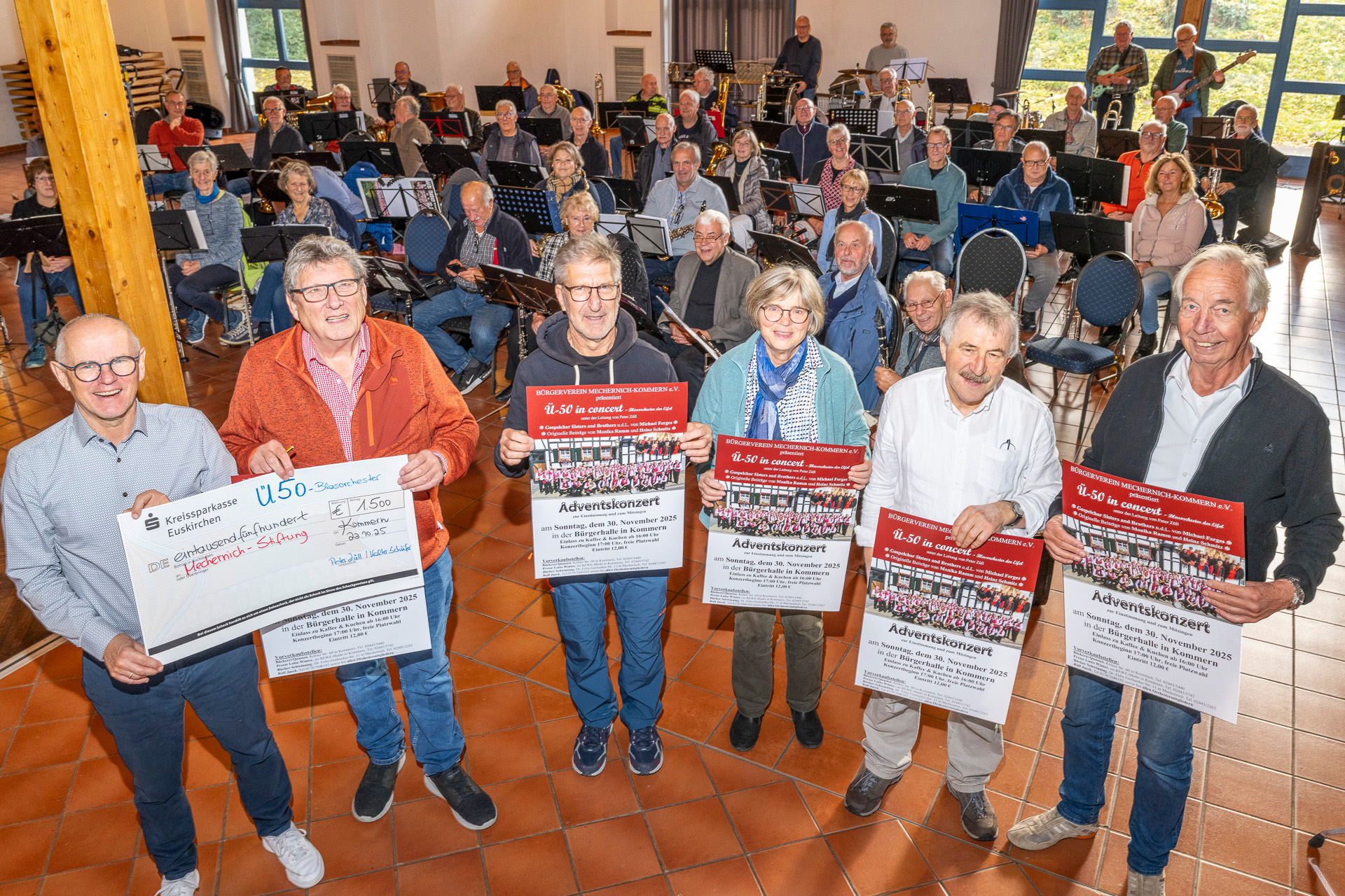 Nach der Spende ist vor dem Konzert