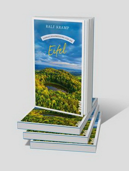 Ralf Kramp sagte im Interview: „Die Eifel ist wie ein Mensch, der nicht sofort zurücklächelt, wenn man ihn anschaut, aber dann unglaublich treu ist, wenn man sich näher kennengelernt hat… Repro: Piper