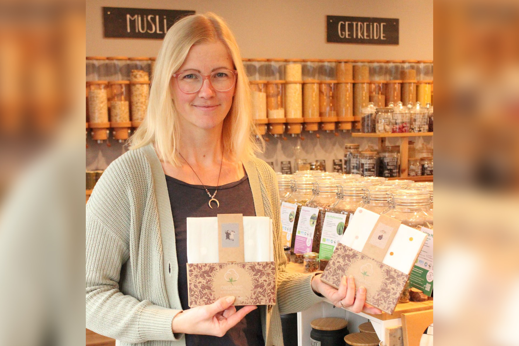 „Tschüss, Glitzerfolie!“