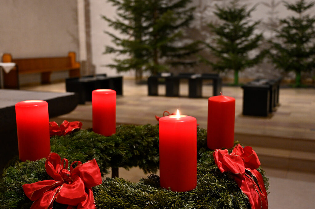 Drei Kerzen brannten schon… Foto: Henri Grüger/pp/Agentur ProfiPress