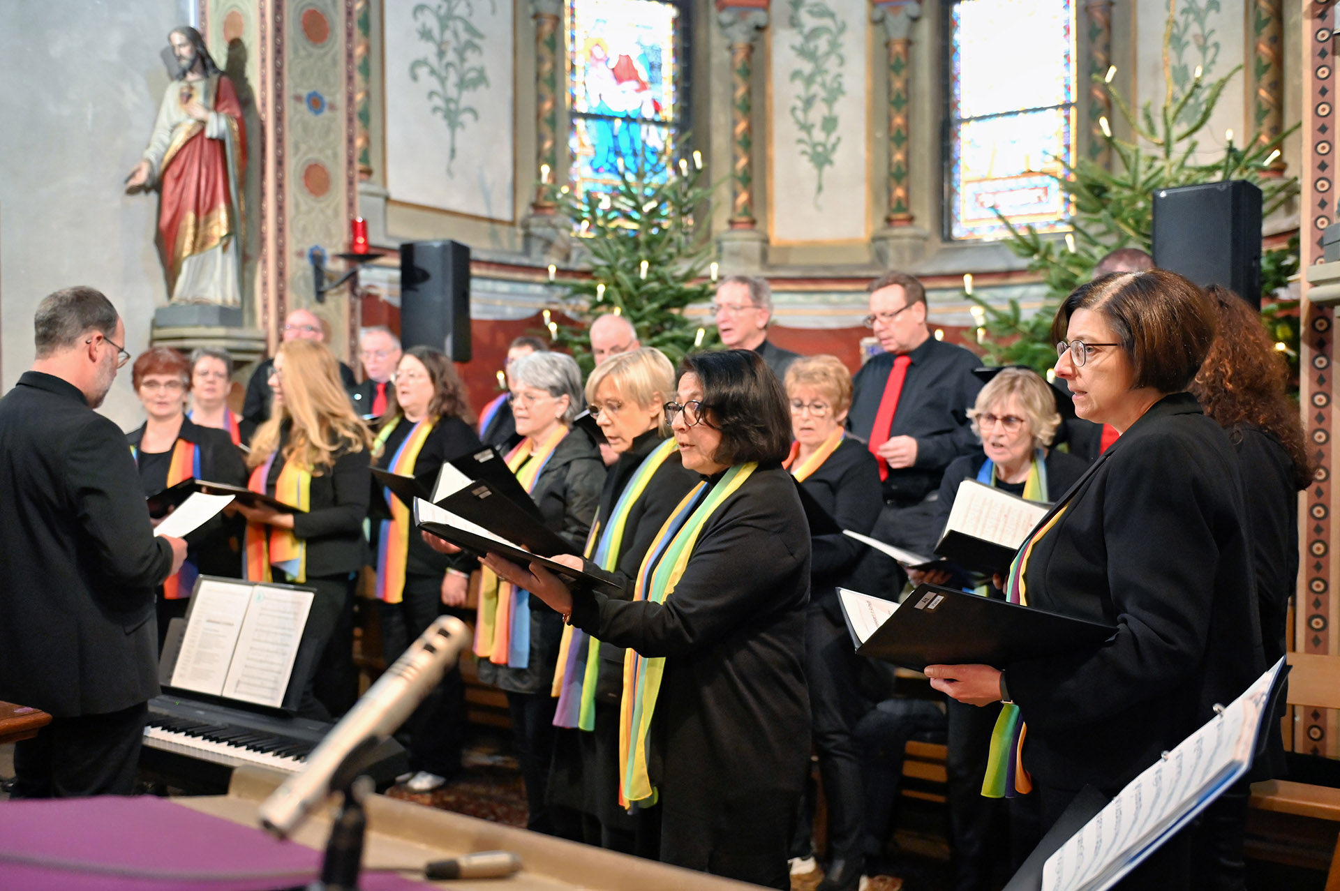Ziel war, „einen Treffpunkt für alle und eine Zeit für ein besinnliches Miteinander zu bieten“. Foto: Cedric Arndt/pp/Agentur ProfiPress