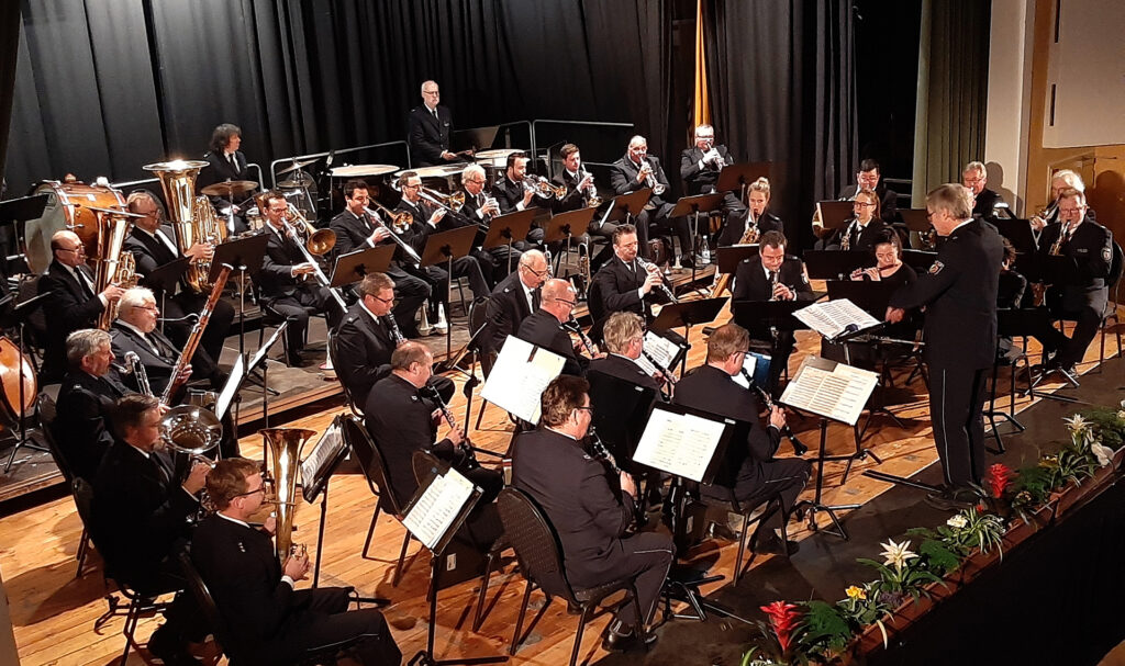 Nach 13 bisherigen Neujahrskonzerten und vier zum Frühlingsbeginn spielt das Landespolizeiorchester NRW am 22. Februar zum nunmehr 18. Mal zugunsten der Hilfsgruppe Eifel auf. Foto: Reiner Züll/pp/Agentur ProfiPress