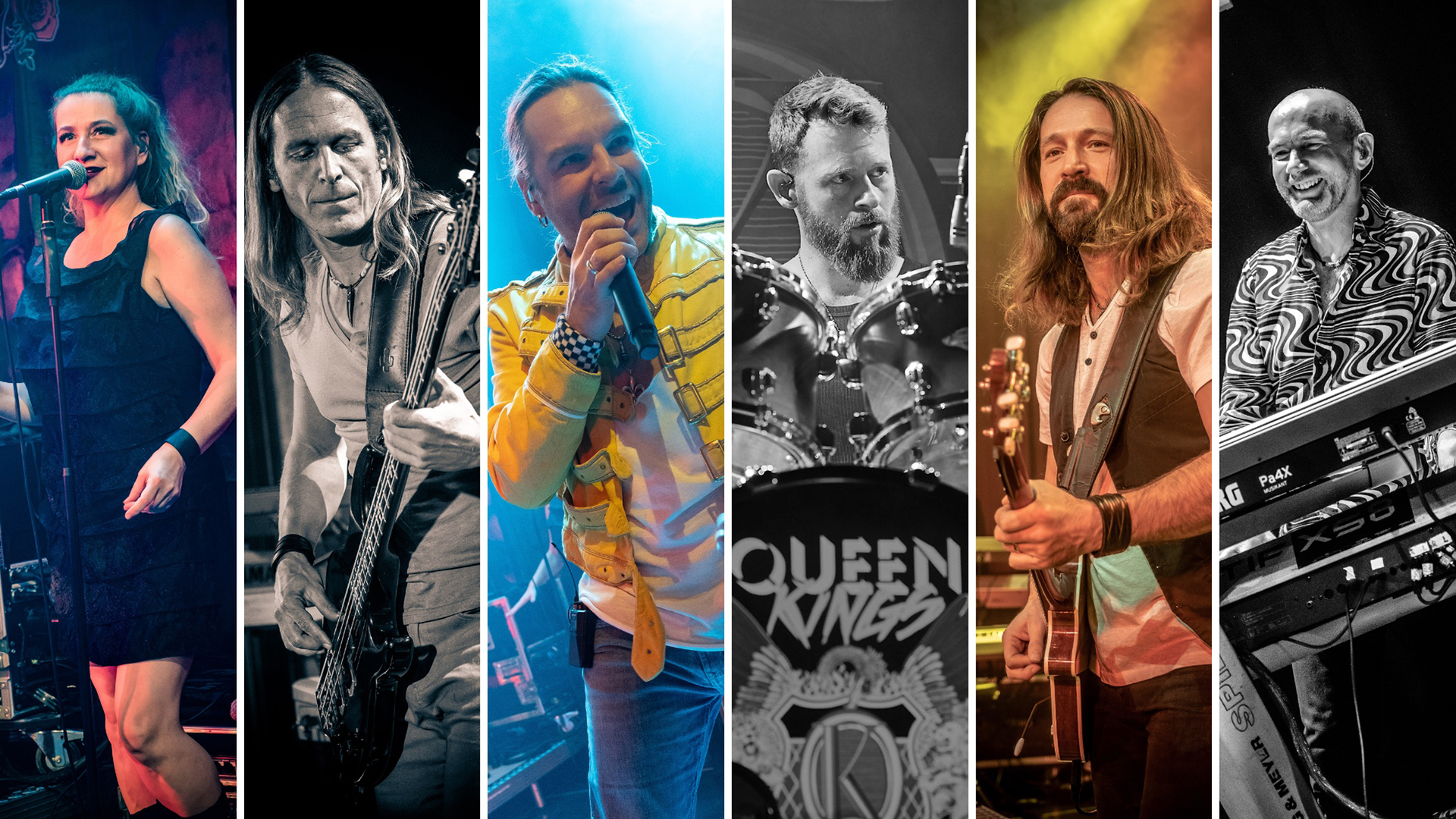 „Don’t stop me now!“ ist hier Programm: „The Queen Kings“. Foto: Mechernicher Rock am Rathaus e.V./pp/Agentur ProfiPress