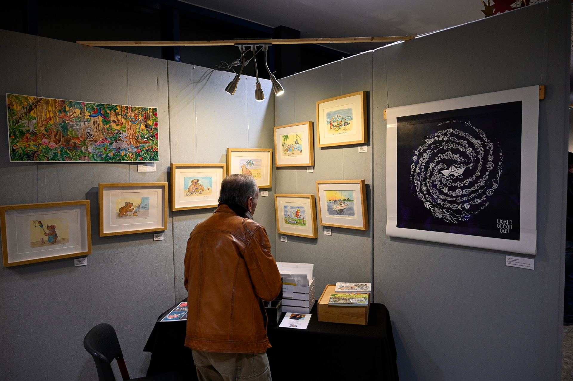 Innehalten und auf sich wirken lassen. Foto: Henri Grüger/pp/Agentur ProfiPress