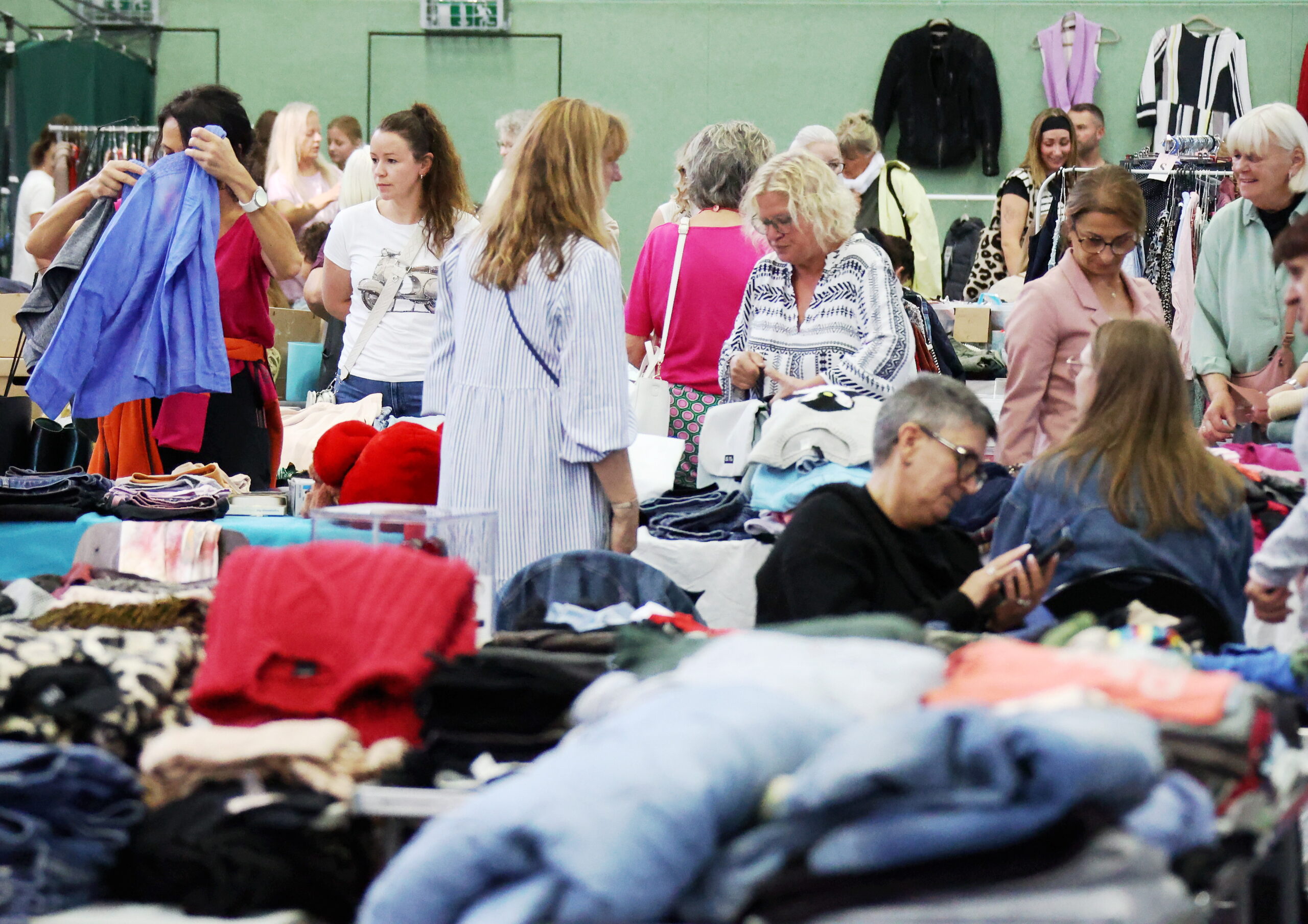 Frauenflohmarkt in den Startlöchern
