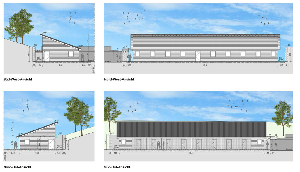 Der Bau könnte beginnen, sobald Förderanträge geprüft und ausreichende Mittel gesichert sind. Die Baugenehmigung liegt bereits vor. Grafik: Privat/pp/Agentur ProfiPress