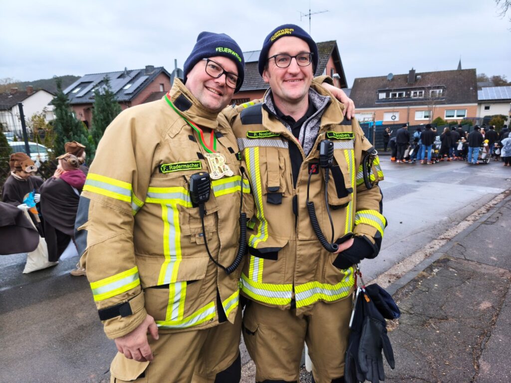 … und bei der Feuerwehr. Foto: Kerstin Rottland/pp/Agentur ProfiPress