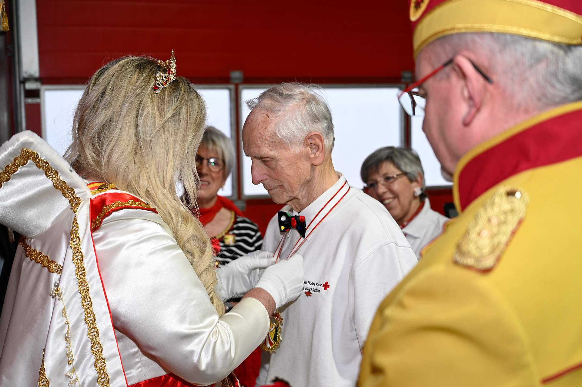 … Karnevals- und DRK-Urgestein Dieter Pape… Foto: Henri Grüger/pp/Agentur ProfiPress