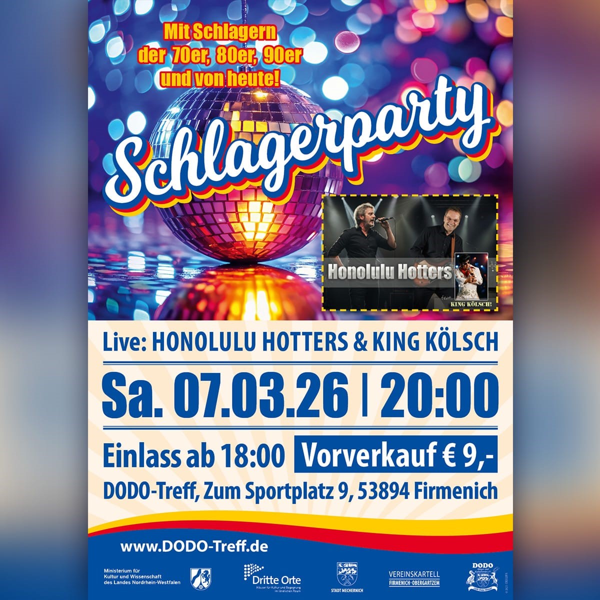 Schlager aus drei Jahrzehnten