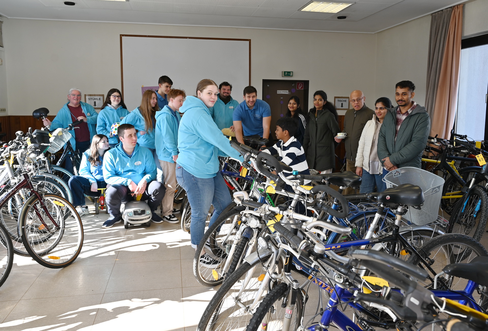 Großer Andrang beim Rädermarkt