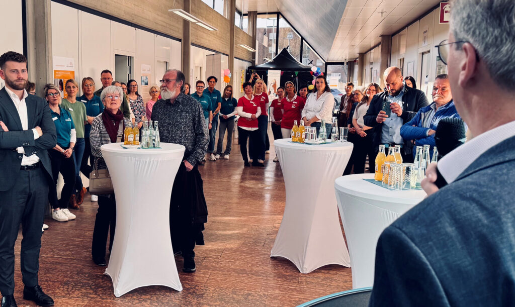 „Vielfalt für Gesundheit“: Unter diesem Motto stand der „Tag des Gesundheitsamtes“ im Kreis Euskirchen, den Achim Blindert als Vertreter für Landrat Markus Ramers offiziell eröffnete. Foto: Wolfgang Andres/Kreis Euskirchen/pp/Agentur ProfiPress