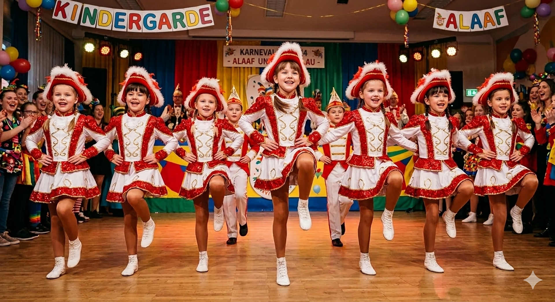 Kleine Tanzgardisten gesucht