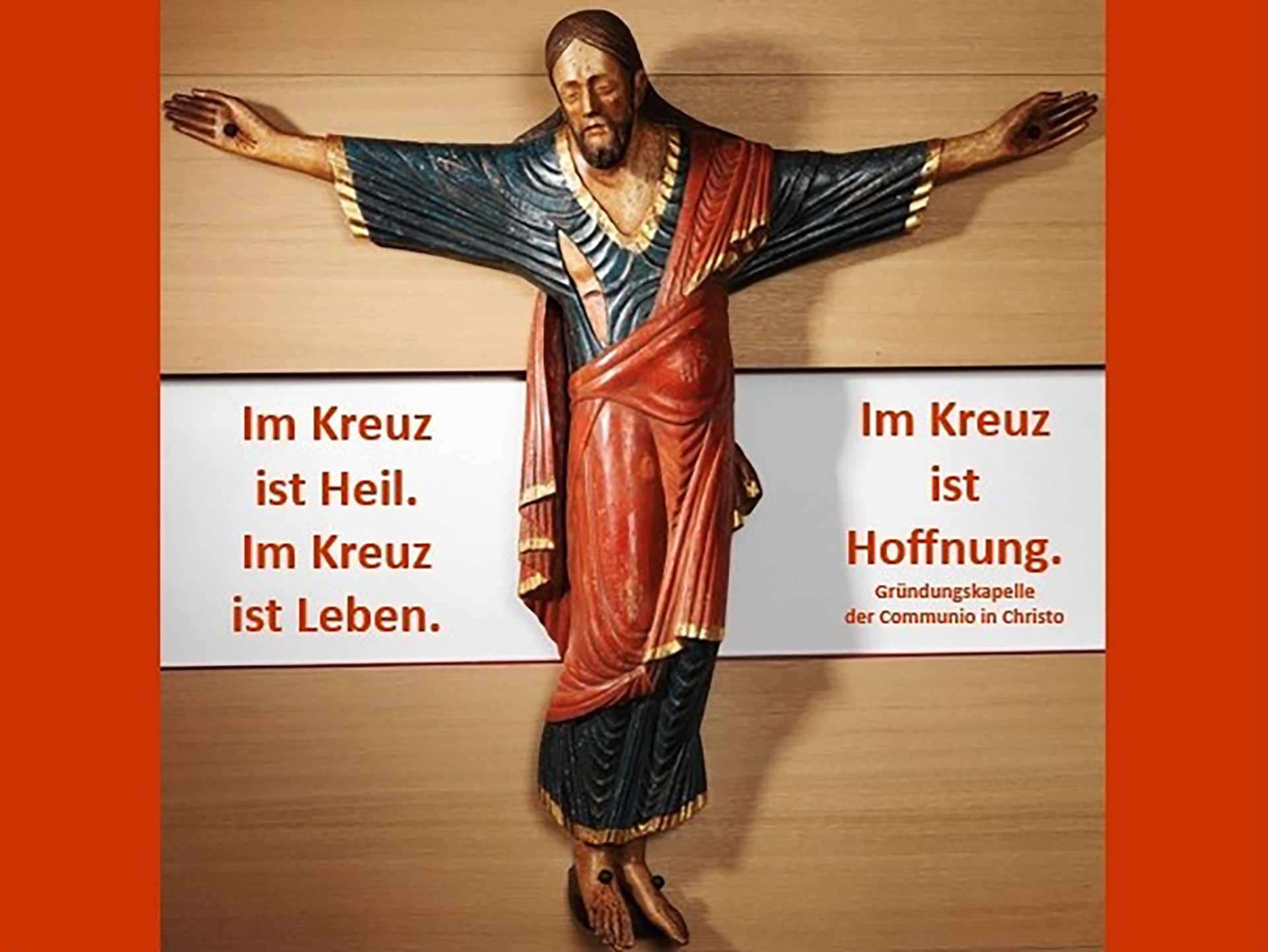 Kreuzweg, Osternacht, Gottesdienste in besonderer Atmosphäre und mehr erwarten Gläubige in der Karwoche bei der Mechernicher Communio in Christo. Foto: Schwester Lidwina/CIC/pp/Agentur ProfiPress