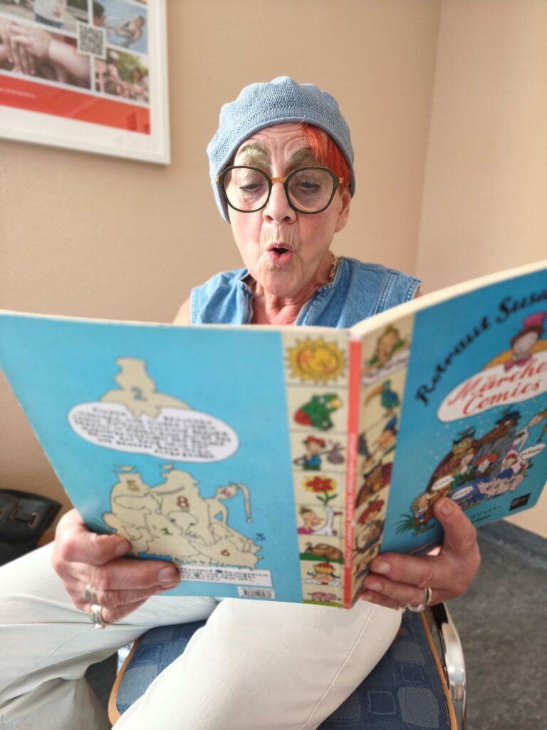 „Vorlesen will gelernt sein“, weiß Theaterpädagogin Gerlinde Suetake. Aber sie weiß auch … Foto: Kerstin Rottland/pp/Agentur ProfiPress