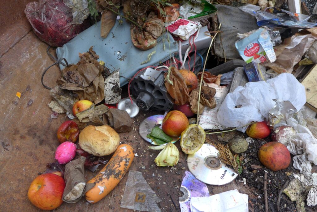 Ohne Nachzudenken in die falsche Tonne: Plastik oder gekochtes Essen im Biomüll macht viel Arbeit und verursacht Kosten, die am Ende auf alle umgelegt werden müssen. Foto: Kreis Euskirchen/pp/Agentur ProfiPress