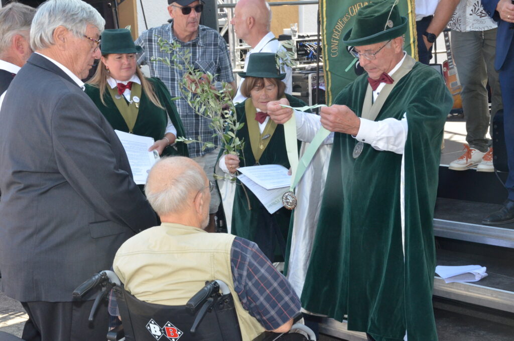 „Als er im vergangenen Sommer zum Olivenritter gekürt wurde, war er unglaublich stolz. Das hat ihm sehr viel bedeutet.“ Foto: Henri Grüger/pp/Agentur ProfiPress