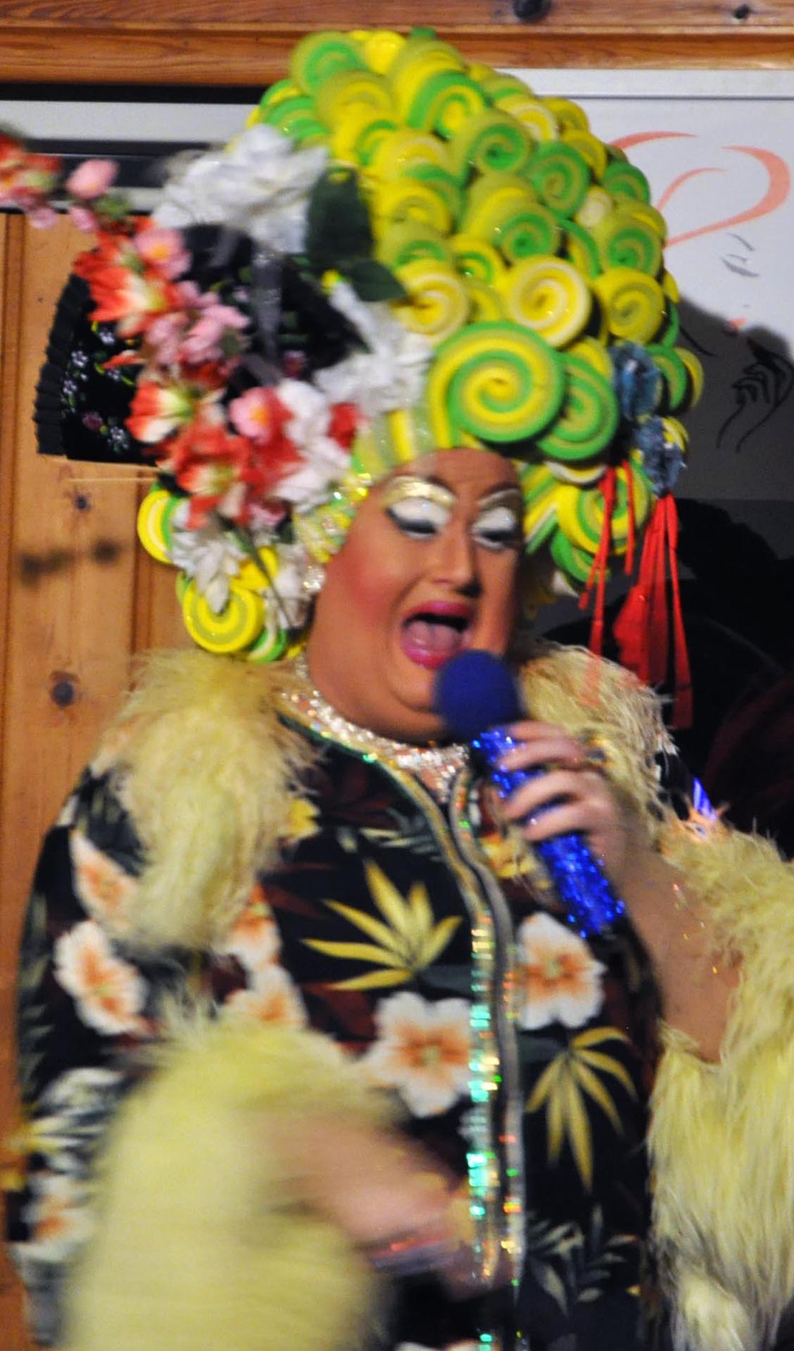 Stimmgewaltig: Adelheid von Seidennaht in ihrem Element. Foto: Reiner Züll/pp/Agentur ProfiPress