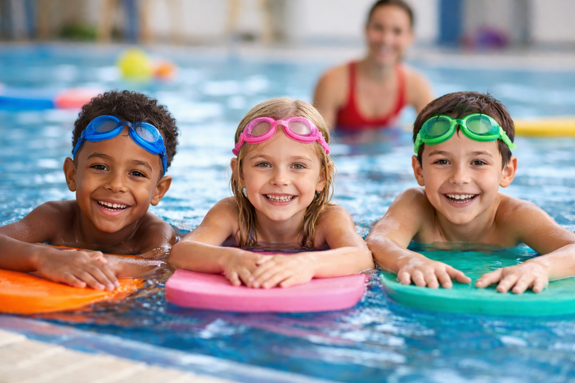 Die AWO-Fluthilfe bietet einen Schwimmkurs für Nichtschwimmerinnen und -schwimmer ab dem ersten und zweiten Schuljahr in Vogelsang an. KI-Bild: Henri Grüger/ChatGPT/pp/Agentur ProfiPress
