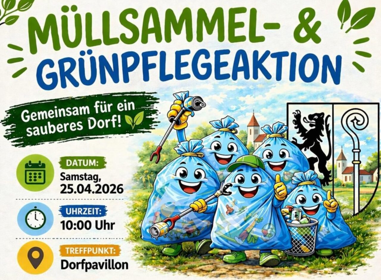 Müllsammelaktion in Lückerath