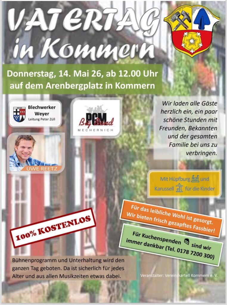 Für Kinder stehen auf dem Arenbergplatz ein Karussell und eine Hüpfburg bereit, während sich die Erwachsenen in geselliger Atmosphäre austauschen können. Für das leibliche Wohl ist bestens gesorgt, Kuchenspenden sind herzlich willkommen. Foto: Kerstin Rottland/pp/Agentur ProfiPress