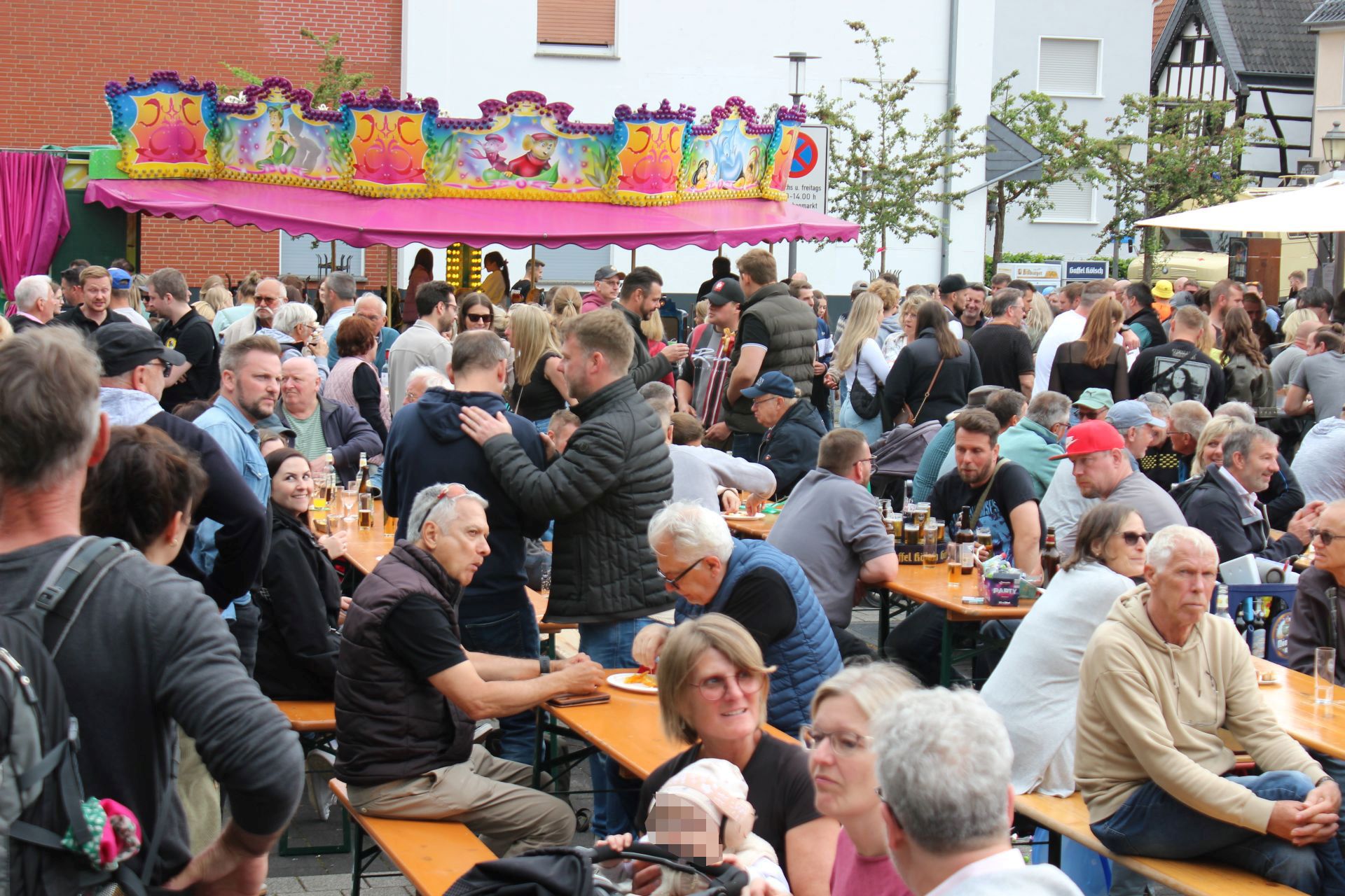 Viel los auf Vatertag in Kommern