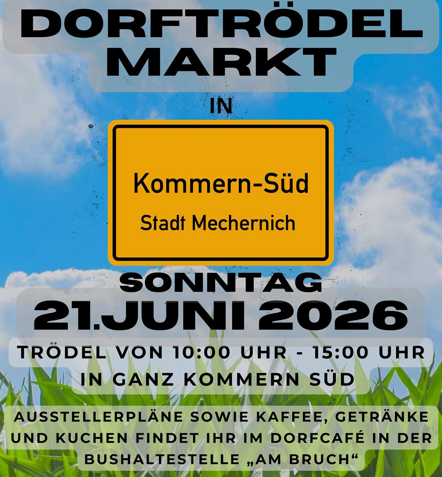Kommern-Süd wird zur Trödelmeile