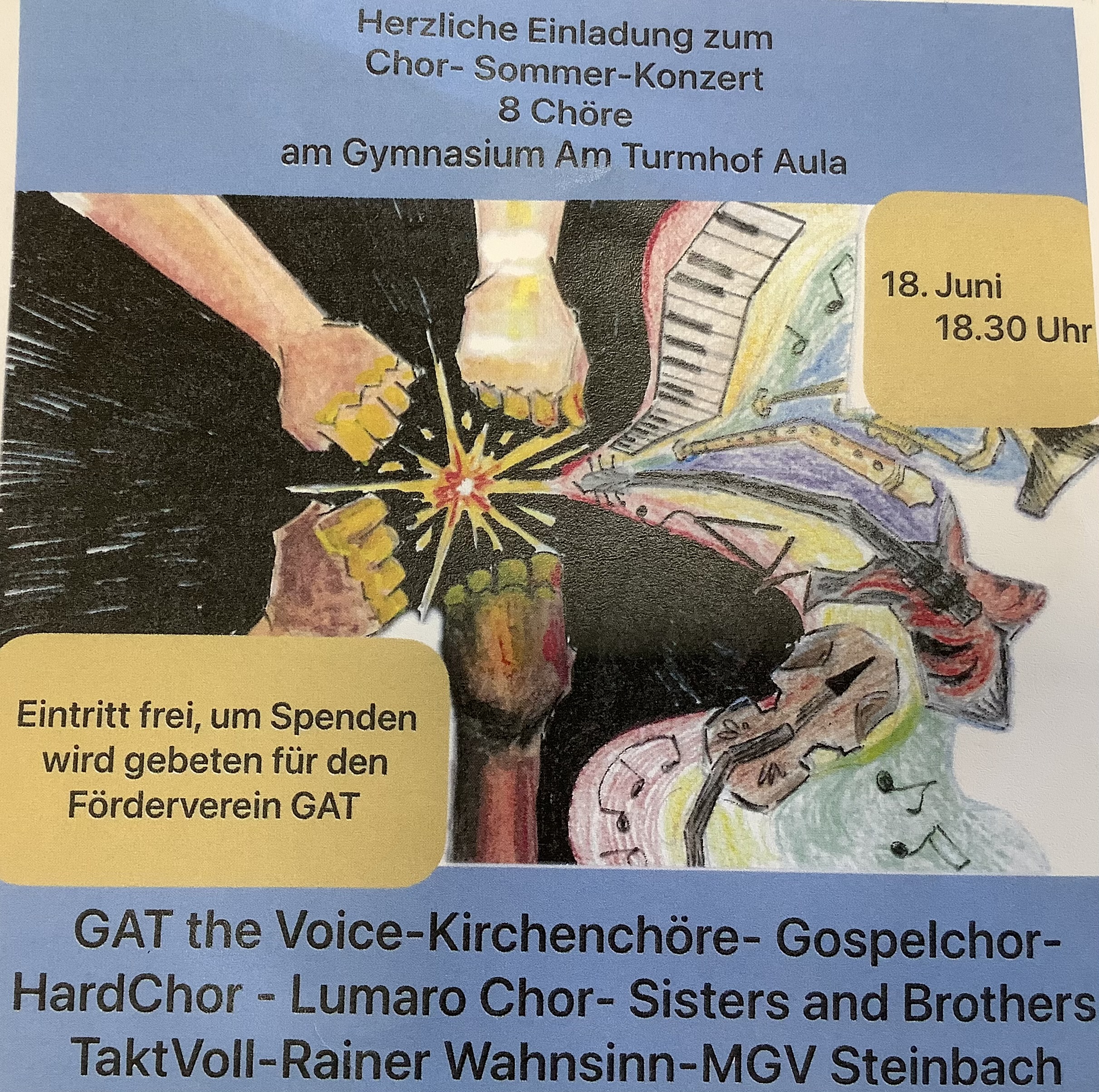 „8 Chöre“ bringen GAT zum Klingen
