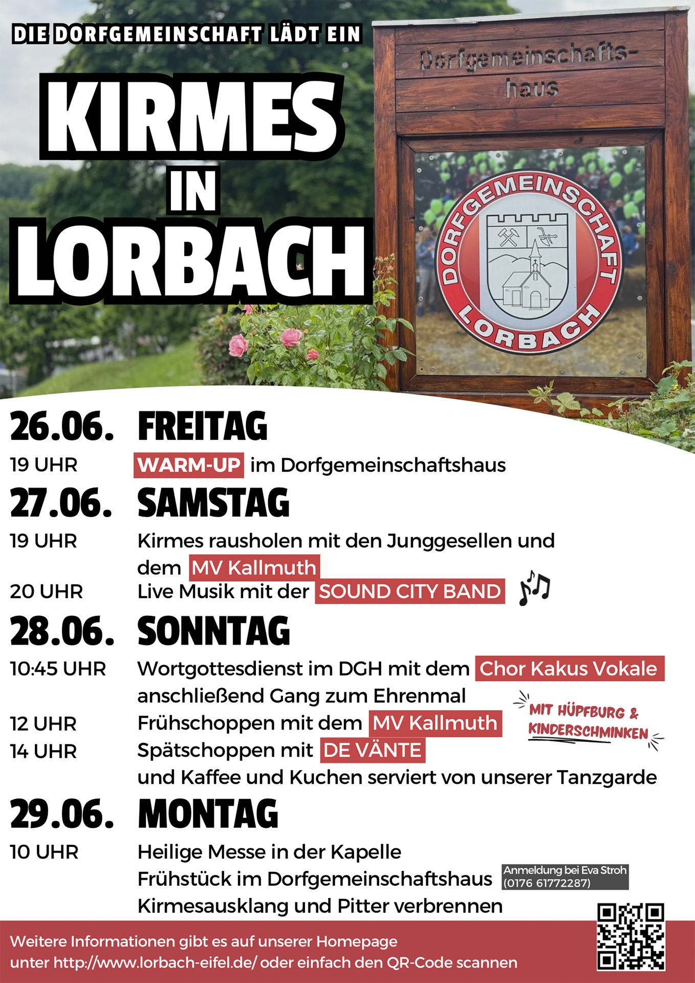 Vier Tage Kirmes in Lorbach