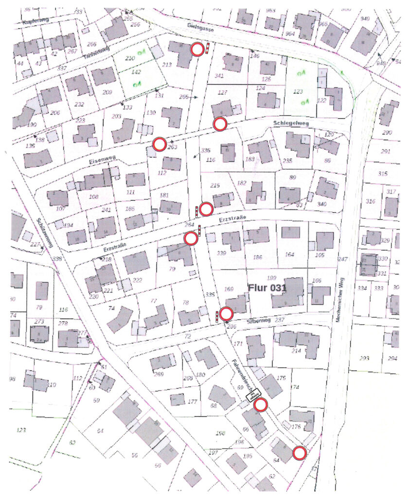 Diesen Plan hat die Stadtverwaltung dazu veröffentlicht. Grafik: Stadt Mechernich/pp/Agentur ProfiPress