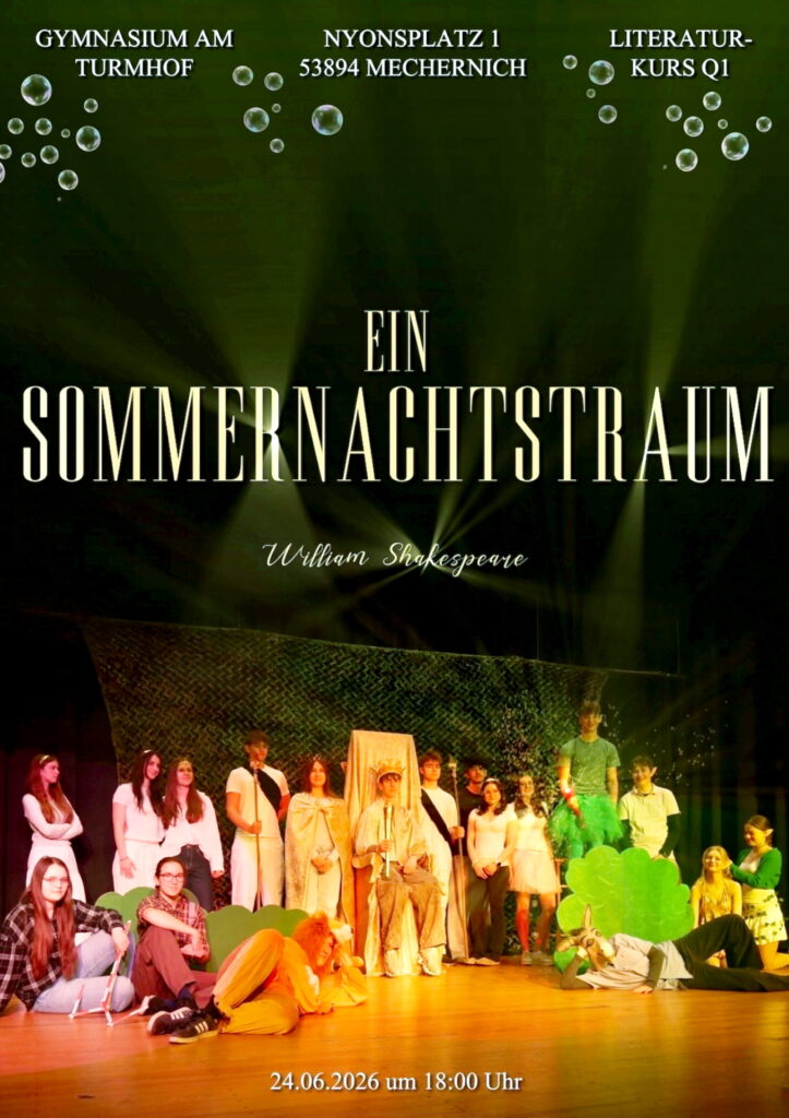Shakespeares berühmte Komödie „Ein Sommernachtstraum“ entführt die Theaterbesucher in eine Welt voller Fantasie, Romantik und überraschender Wendungen. Foto/Grafik: Jana Schmitz und Lina Tews/pp/Agentur ProfiPress