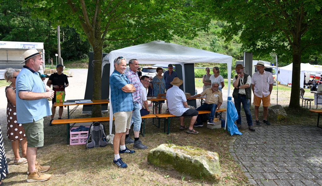 Schon zu Beginn war die Stimmung gut. Foto: Henri Grüger/pp/Agentur ProfiPress