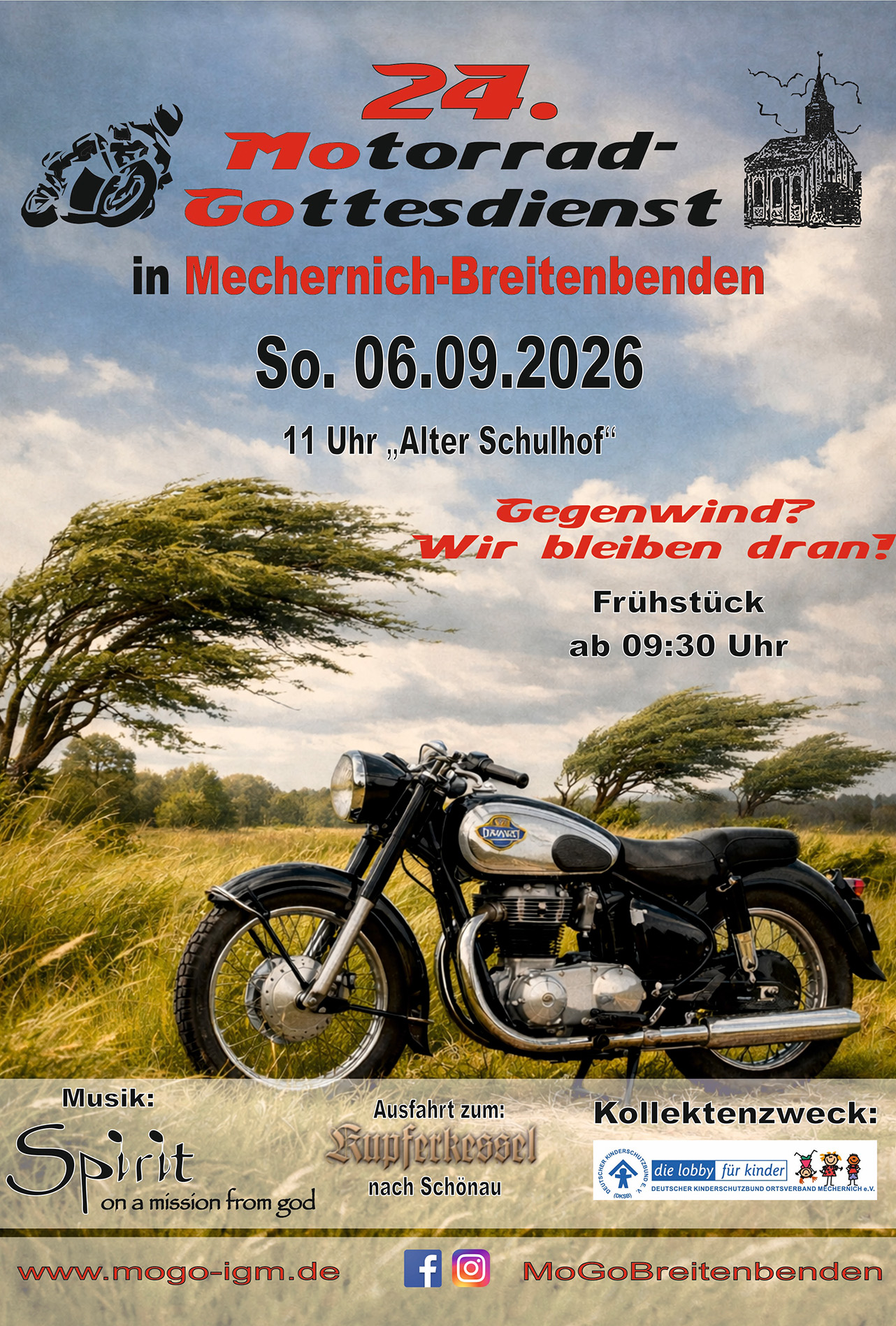 Mit diesem Plakat werben die Veranstalter um viele Teilnehmerinnen und Teilnehmer. Grafik: Veranstalter/pp/Agentur ProfiPress