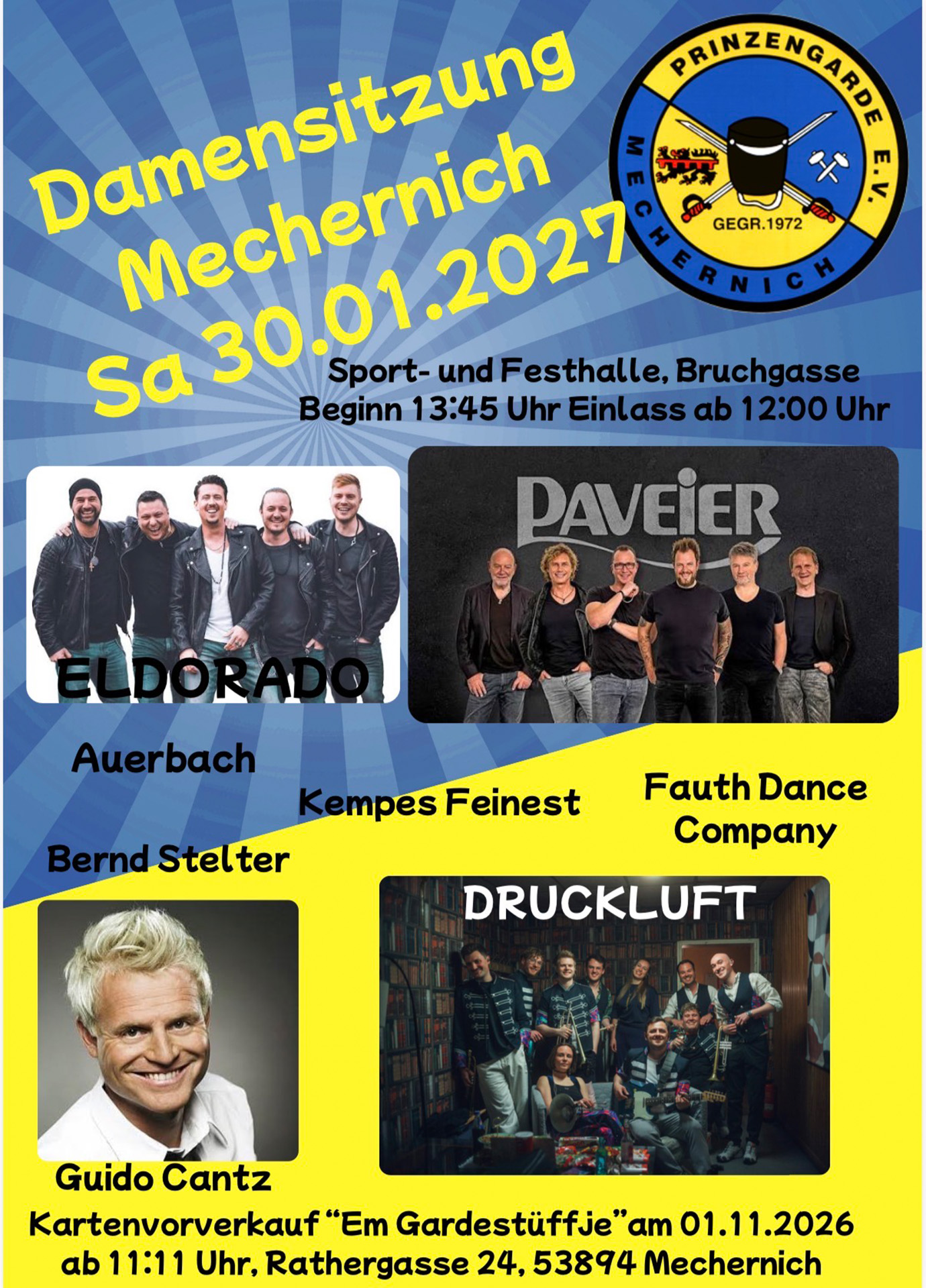 Mechernich fest in Damenhand