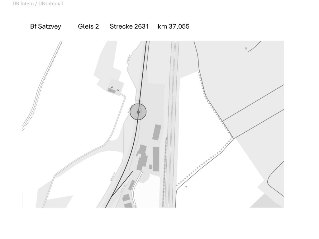 In den folgenden beiden Nächten des 22. und 23. Oktober müssen zur Erhaltung der Betriebssicherheit aufgrund von Schienenfehlern im Bahnhof Satzvey Gleisbauarbeiten durchgeführt werden. Grafik: DB InfraGO AG/pp/Agentur ProfiPress